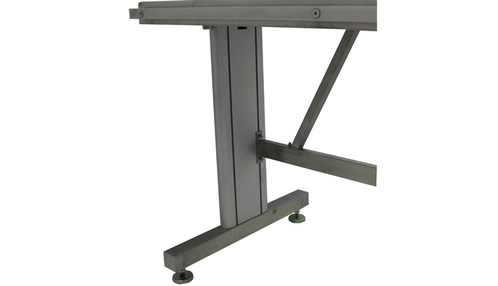 STAINLESS STEEL ADJUSTABLE VETERINARY EXAM TABLE