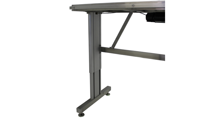 STAINLESS STEEL ADJUSTABLE VETERINARY EXAM TABLE