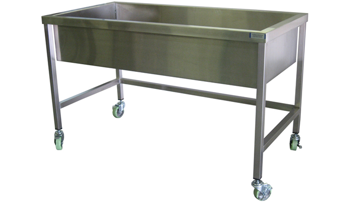 STAINLESS STEEL DOG BATHING TUB