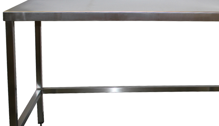 STAINLESS VETERINARY PREP TABLE