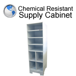 Chemical Resistant Supply Cabinet