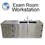 Veterinary Exam Room Workstation