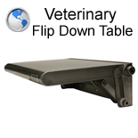 Veterinary Flip Down Table