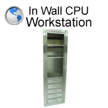 In Wall CPU Workstation