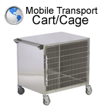 Veterinary Mobile Transport Cart/Cage