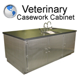 Veterinary Casework Cabinet