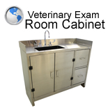 Veterinary Exam Room Cabinet